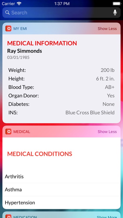 My Emergency Medical Info screenshot-6