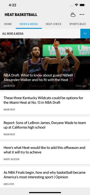 News for Heat Basketball(圖2)-速報App