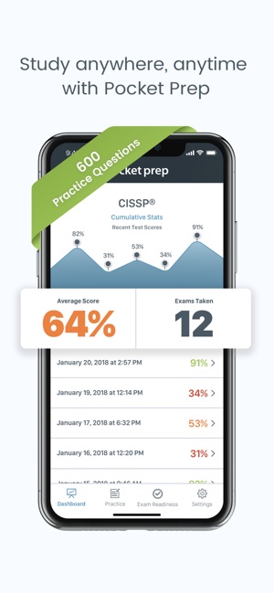 CISSP Pocket Prep(圖1)-速報App