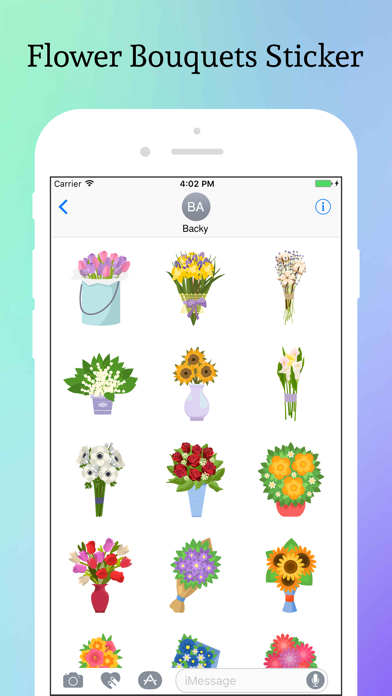 Ultimate Flower Bouquet Emoji screenshot 2