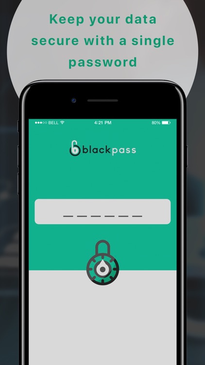 BLACKPASS - PASSWORD MANAGER