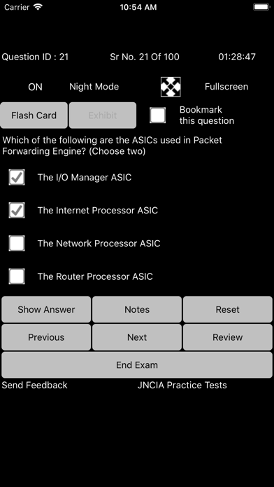 How to cancel & delete Exam Sim For JNCIA Junos from iphone & ipad 3