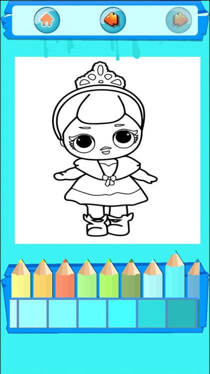 Dolls Coloring LOL Book