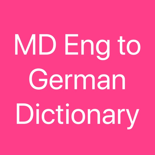 MD Eng to German Dictionary