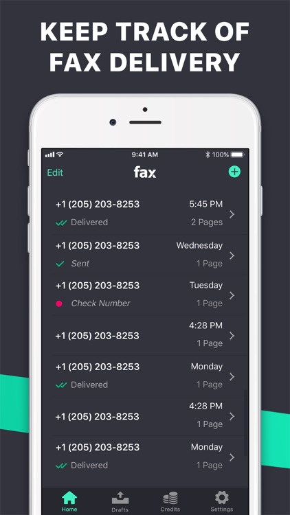 Fax App: Send fax from iPhone screenshot-5