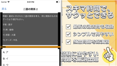 SPI3 言語能力 問題集 screenshot 2