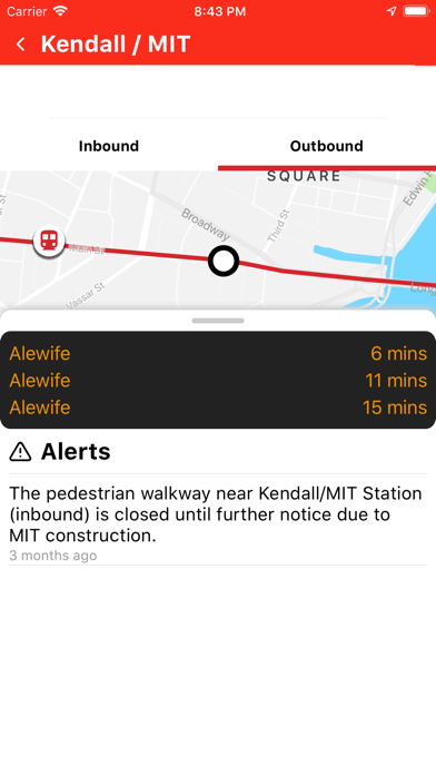 MBTA Live - Boston Transit App screenshot 3