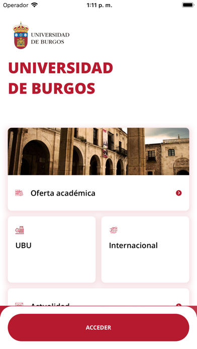 How to cancel & delete UBU App Universidad de Burgos from iphone & ipad 1