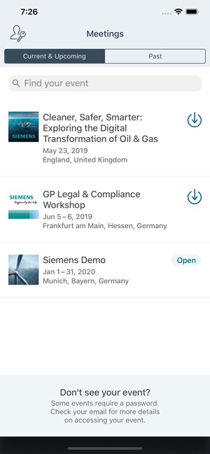 Siemens Meetings & Conferences(圖2)-速報App