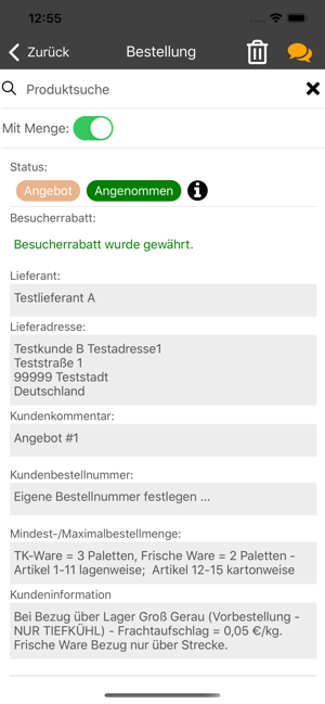 Warenbörse Bestellsystem(圖2)-速報App