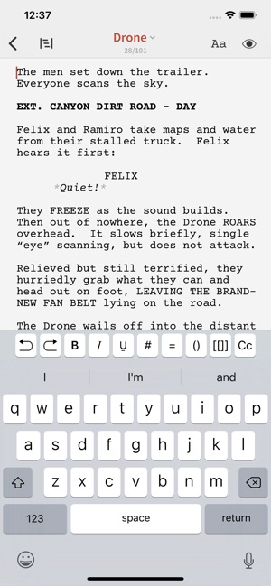 Slugline: Simply Screenwriting(圖1)-速報App