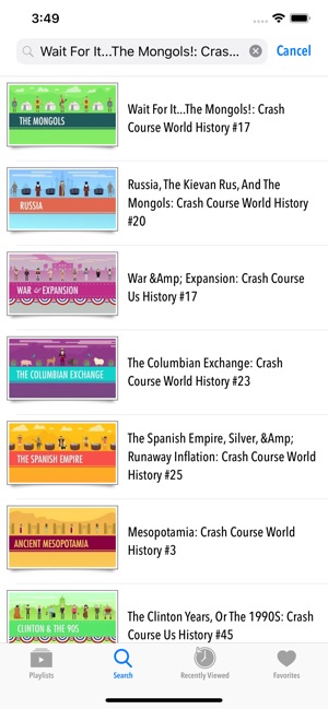 CrashCourse Video Series(圖3)-速報App