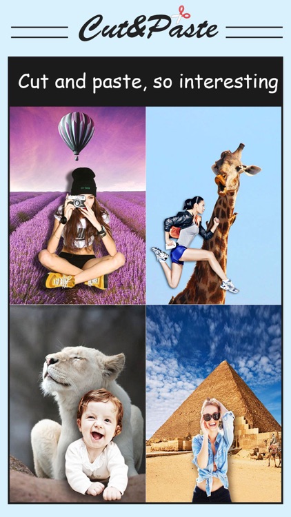 Cut & Paste Photo Blender