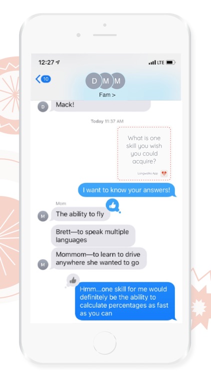 Family/Friends Convo Starters