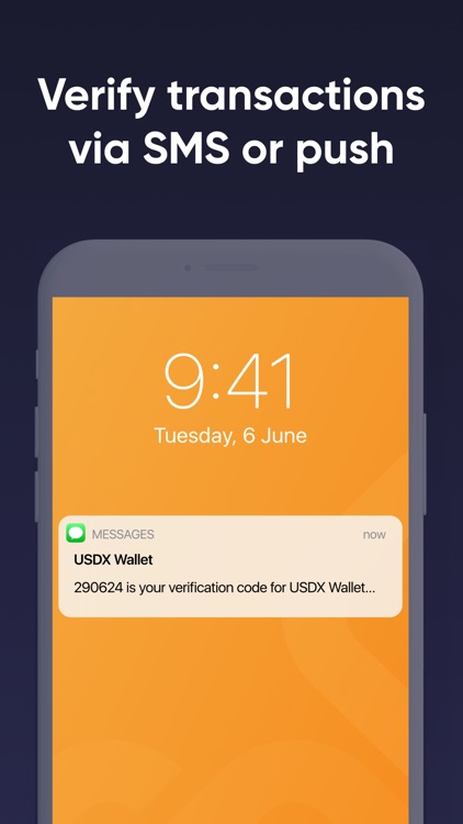 USDX Wallet money transfer app screenshot-7