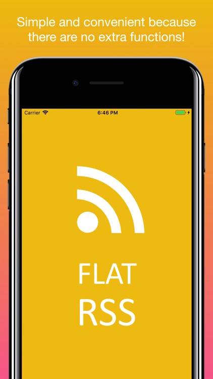FLAT RSS Reader