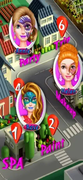 Game screenshot Face Paint Party Star Salon apk