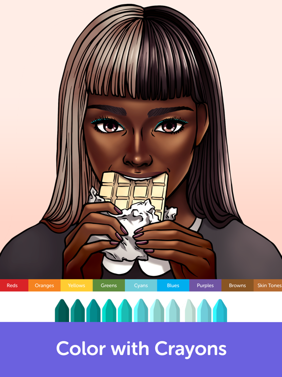 iPad Image of Recolor - Coloring Book