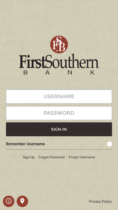 How to cancel & delete First Southern Bank Mobile App from iphone & ipad 1
