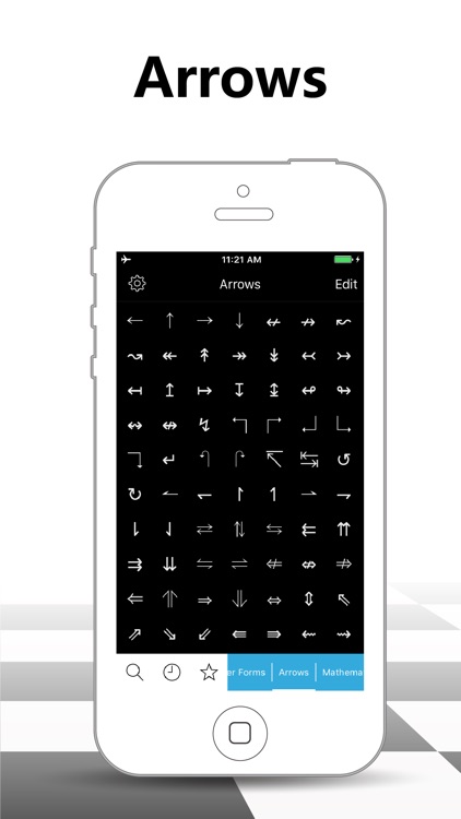Symbol Keypad for Texting