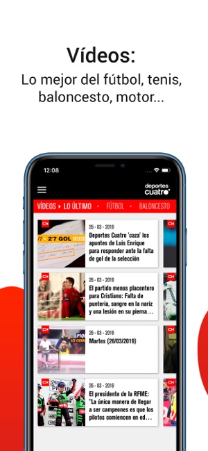 Deportes Cuatro - Mediaset(圖3)-速報App