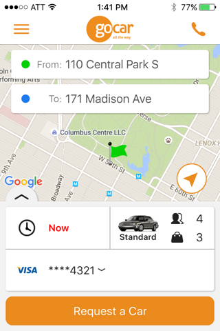 GoCar - New York Car Service - náhled