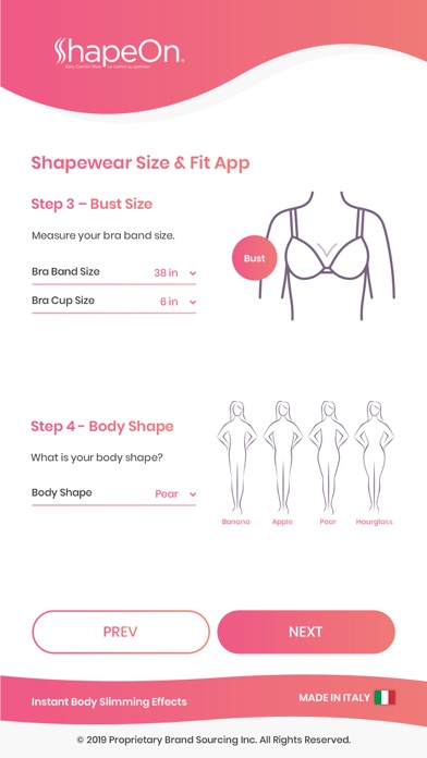 ShapeOn FitWear screenshot 4