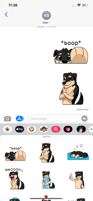 Angel The Husky Stickers(圖2)-速報App