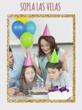 Captura 4 Velas de Feliz Cumpleaños iphone