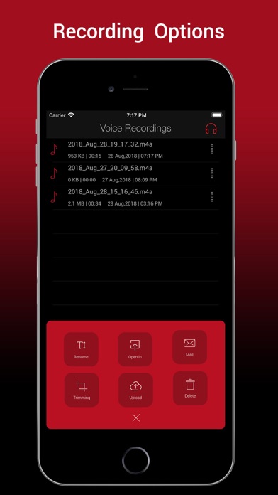 Voice Recorder HD Pro Screenshots