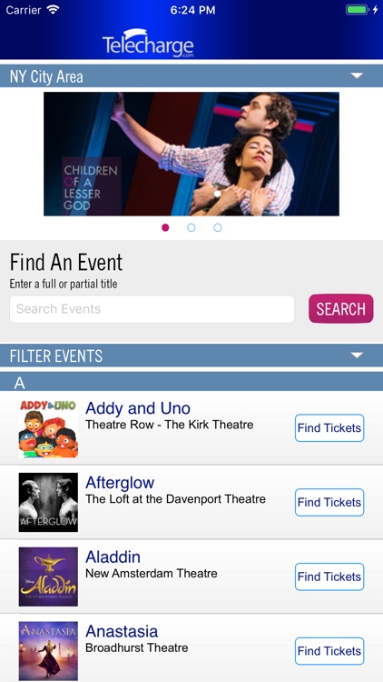 Telecharge Broadway Tickets