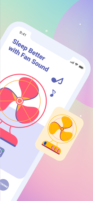 Sleep Fan: Fan Noise Sound App(圖2)-速報App