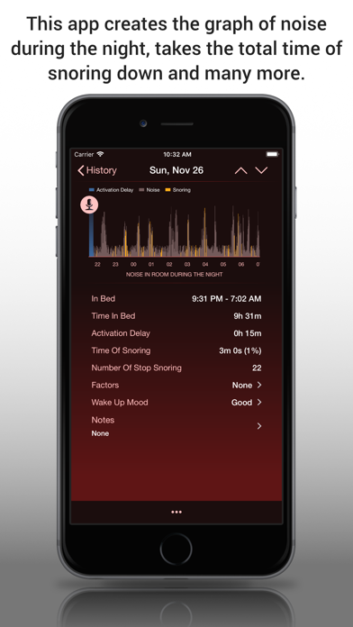 Snore Stopper (Snoring Analyzer) Screenshot 5