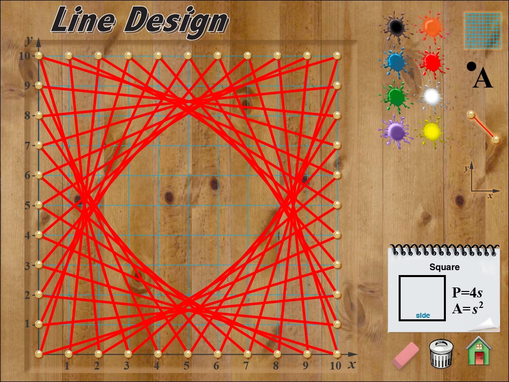 Hands-On Math Line Design screenshot 2