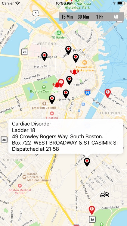 Boston Fire Incident Map