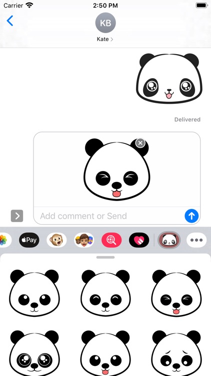 Giant Panda Stickers