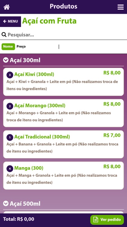 Açaí CS - Compartilhe Sabor