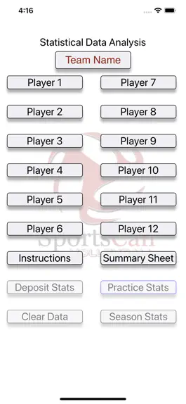 Game screenshot Vball Practice Stats-Season mod apk