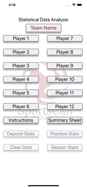 Vball Practice Stats-Season