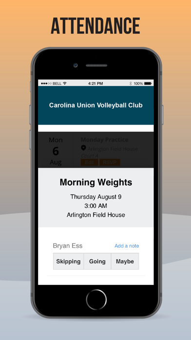 Carolina Union Volleyball Club screenshot 4
