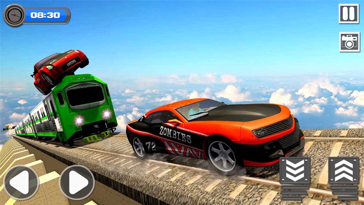 Fearless Racing Car Stunts