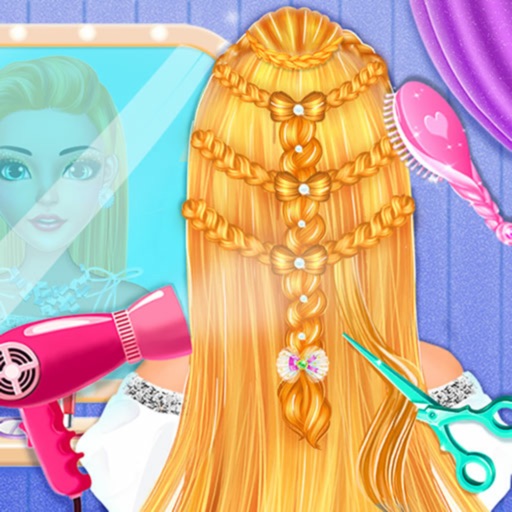 Braided Hairstyle Salon Game iOS App