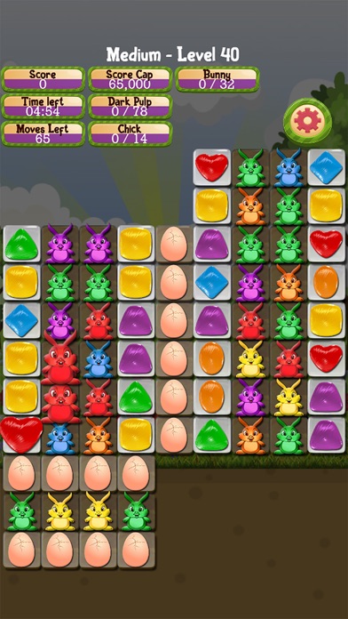 Bunny Drops 2 - Match 3 puzzle Screenshot 7