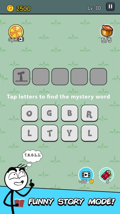 Mr Troll Story - Words Game Screenshot 5