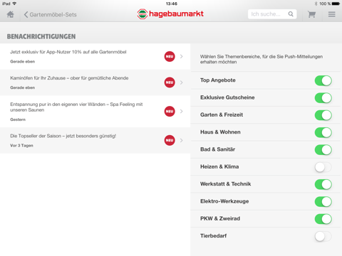 hagebau shop Tablet screenshot 4