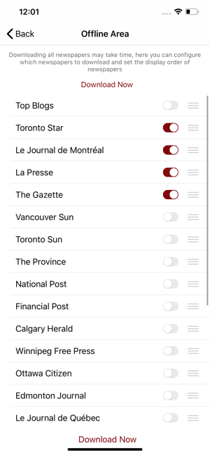 Canadian Newspapers Plus(圖7)-速報App