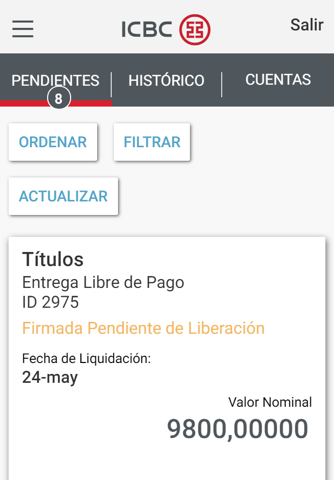 ICBC Multipay (Argentina) screenshot 2