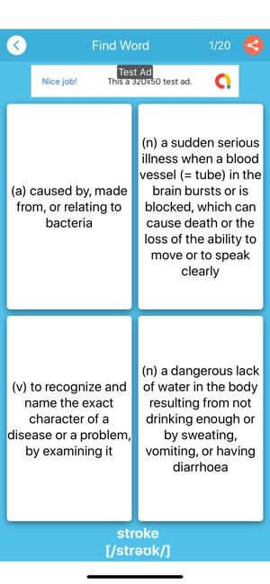 IELTS Vocabulary - Games & Pic(圖4)-速報App