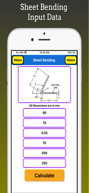 Sheet Bending Calc(圖2)-速報App