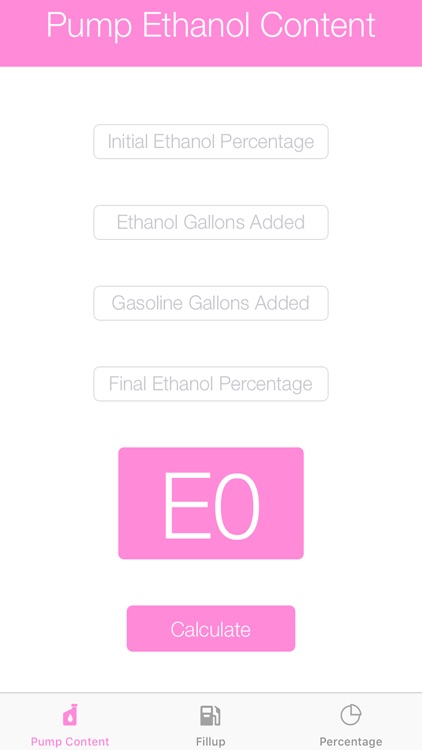 Gasoline Calculation